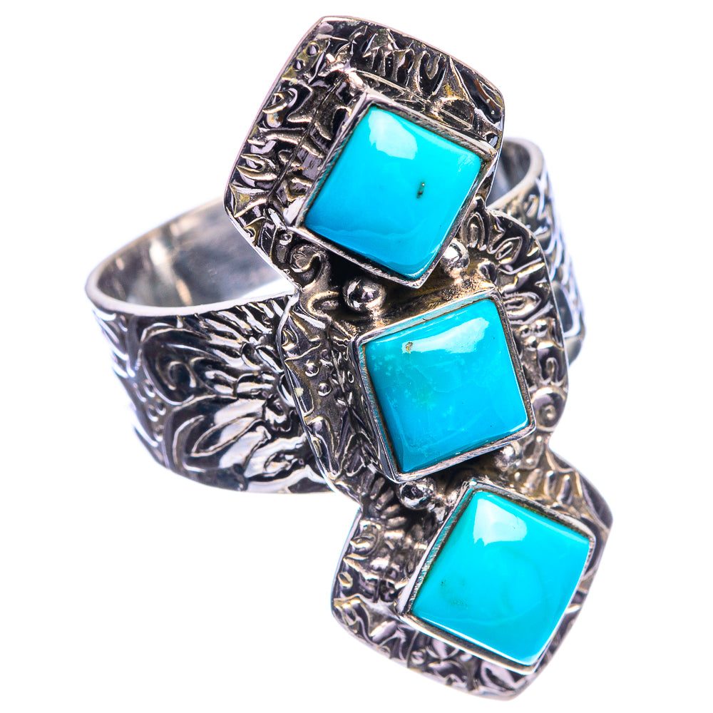 Sleeping Beauty Turquoise Ring Size 8.75 (925 Sterling Silver) R144089