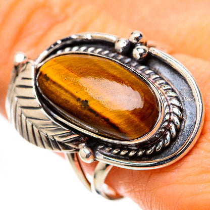 Tiger Eye 925 Sterling Silver Ring Size 8.75 (925 Sterling Silver) RING139585
