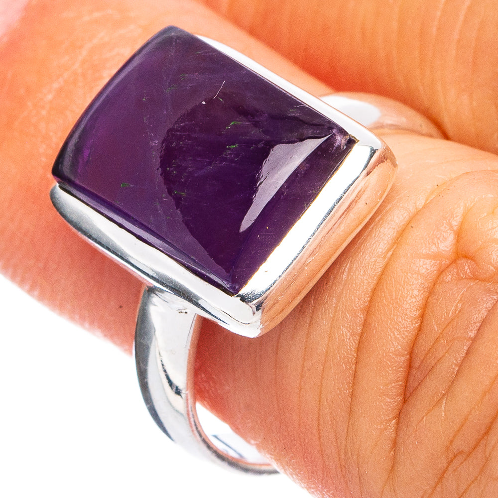Dainty Amethyst Ring Size 6 (925 Sterling Silver) R8662