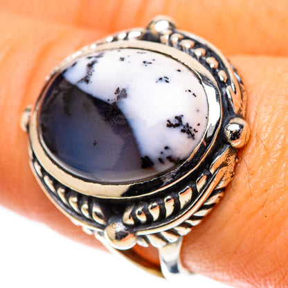 Dendritic Opal Ring Size 8.5 (925 Sterling Silver) RING138697