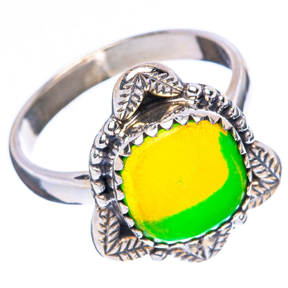 Aura Opal Ring Size 8.25 (925 Sterling Silver) R4084