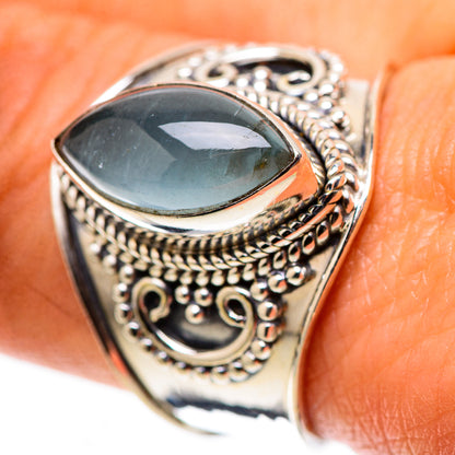 Natural Aquamarine Ring Size 9 (925 Sterling Silver) RING138571