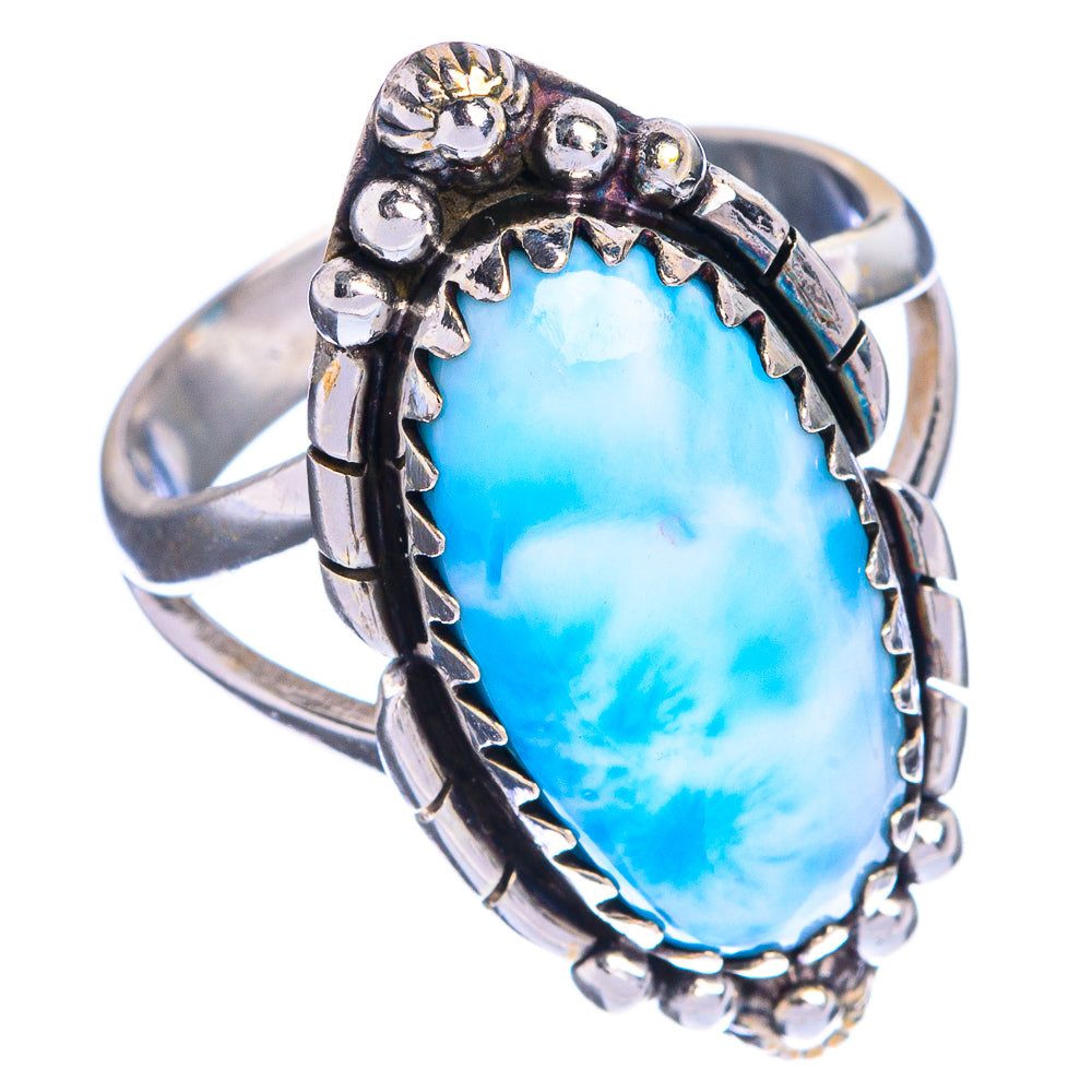 Larimar Ring Size 7 (925 Sterling Silver) R144259