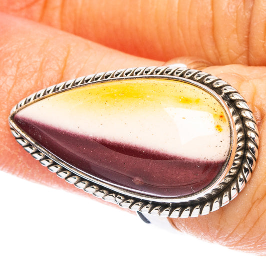 Mookaite 925 Sterling Silver Ring Size 5.5 (925 Sterling Silver) R6049