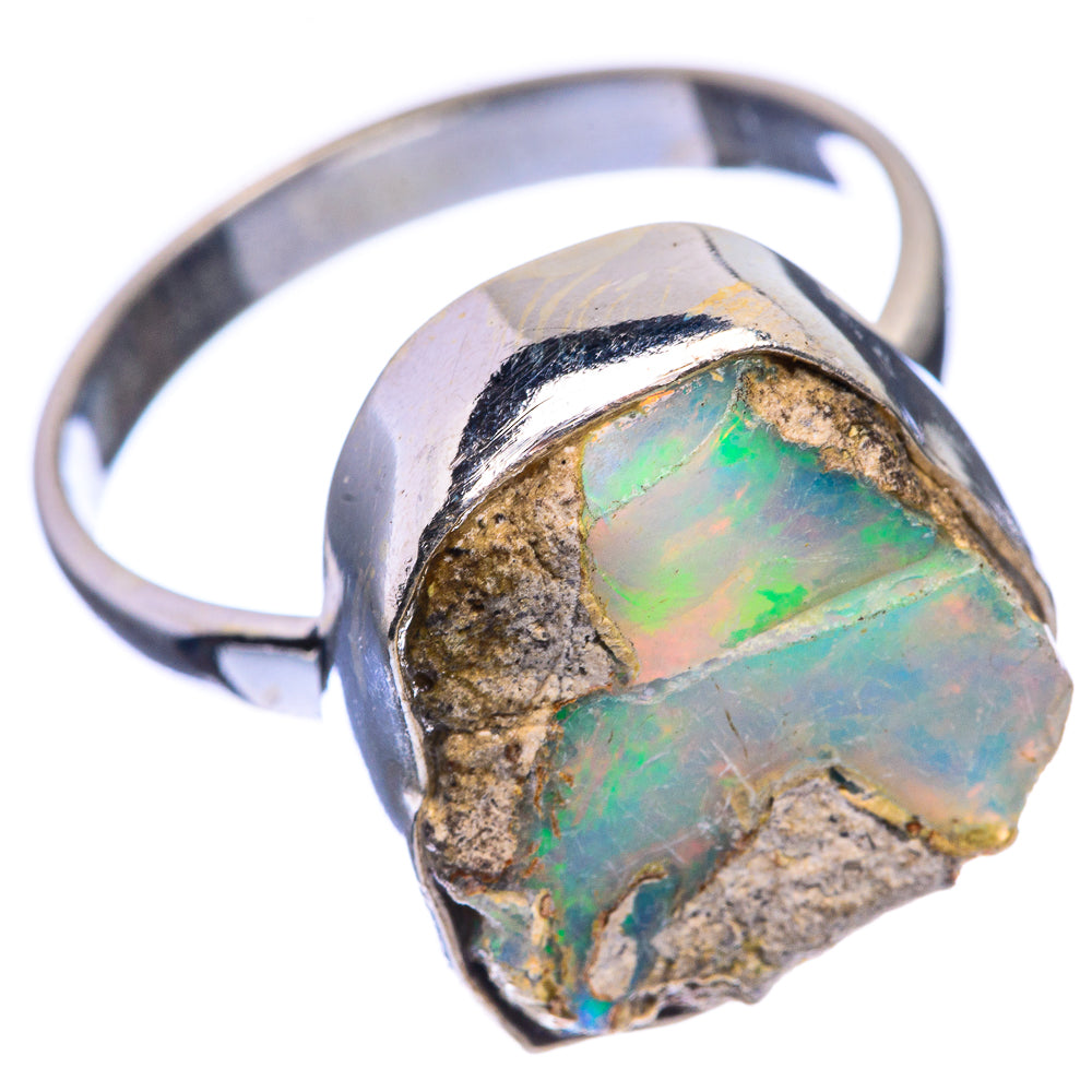 Rough Ethiopian Opal Ring Size 11 (925 Sterling Silver) RING143454