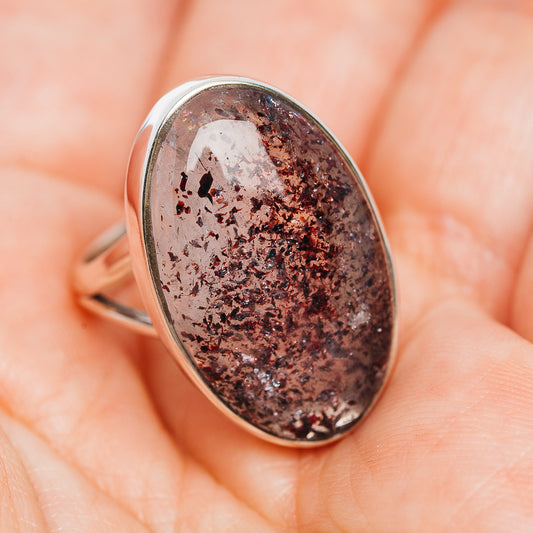 Premium Lepidocrocite Ring Size 7.5 (.925 Sterling Silver)