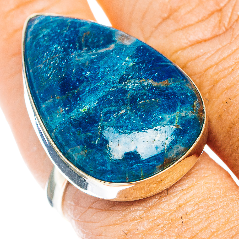 Apatite Ring Size 9 (German Silver)