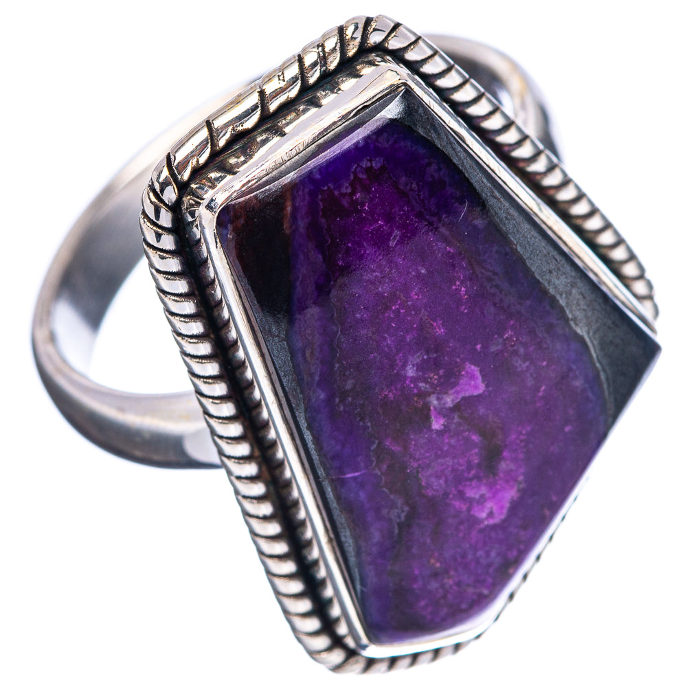 Premium Sugilite Ring Size 9 (.925 Sterling Silver)