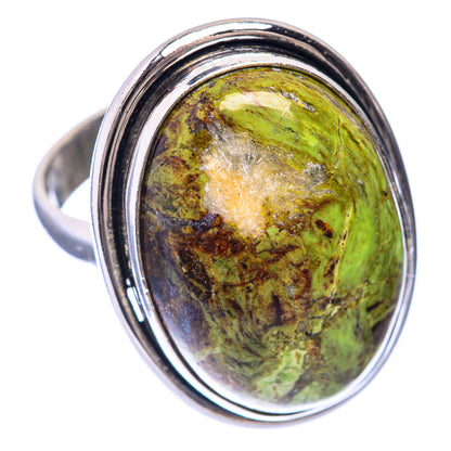 Gaspeite Ring Size 8.75 (925 Sterling Silver) R141596