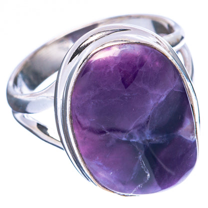 Rare Mexican Purple Opal Ring Size 6 (925 Sterling Silver) R4090
