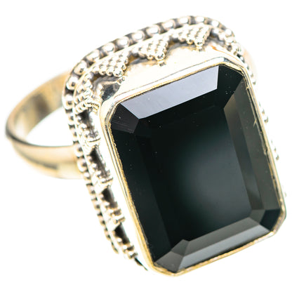 Black Onyx Ring Size 9.75 (925 Sterling Silver) RING138998