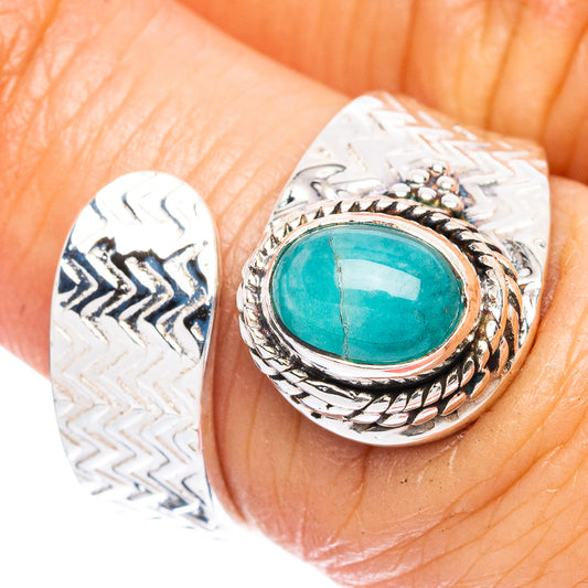 Larimar Ring Size 5 (925 Sterling Silver) R3747