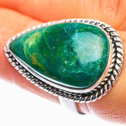 Chrysocolla Ring Size 6.5 (925 Sterling Silver) R142314