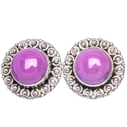Phosphosiderite Earrings 5/8" (925 Sterling Silver) E1508