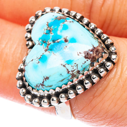 Golden Hills Turquoise Ring Size 7 (925 Sterling Silver) R2773