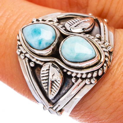 Larimar Ring Size 7.5 (925 Sterling Silver) R146142