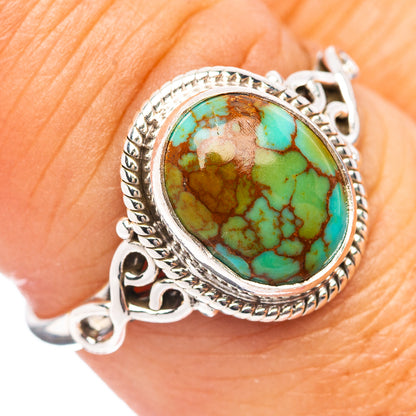 Mojave Turquoise Ring Size 7.5 (.925 Sterling Silver)
