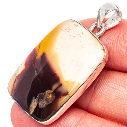 Mookaite Pendant 1 5/8" (925 Sterling Silver) P43121