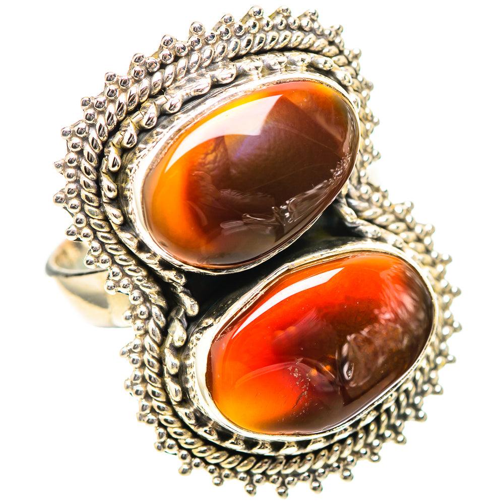 Mexican Fire Agate Ring Size 7.25 (925 Sterling Silver) RING139262