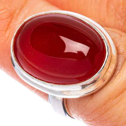 Carnelian Ring Size 6 (925 Sterling Silver) R1498