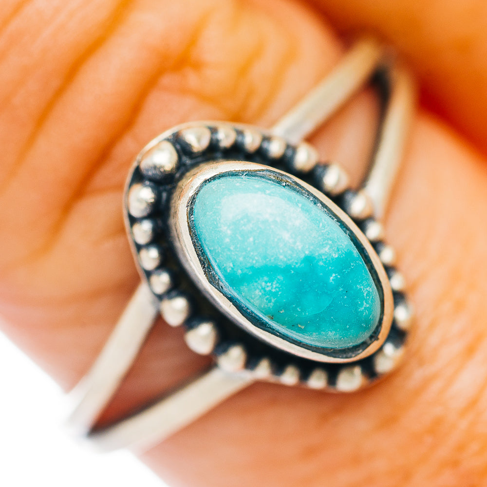Mojave Turquoise Ring Size 9 (.925 Sterling Silver)