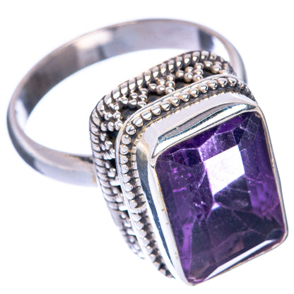Amethyst Ring Size 7.75 (925 Sterling Silver) R144849