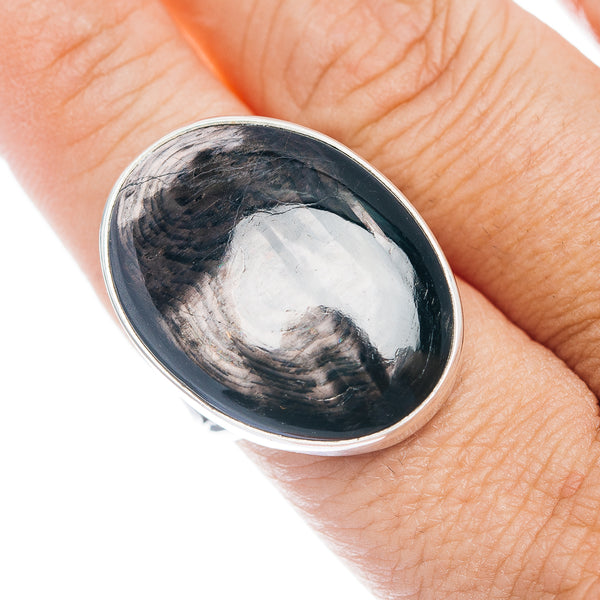 Premium Hypersthene Ring Size 9.75 (.925 Sterling Silver)