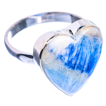 Blue Scheelite Ring Size 10.25 (925 Sterling Silver) R142223