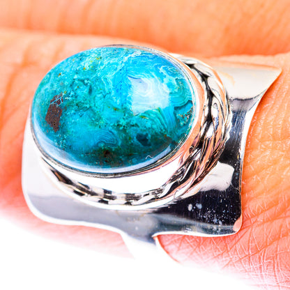 Chrysocolla Ring Size 8.25 (925 Sterling Silver) RING140146