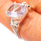 Value Faceted Amethyst Ring Size 7.5 (925 Sterling Silver) R3400