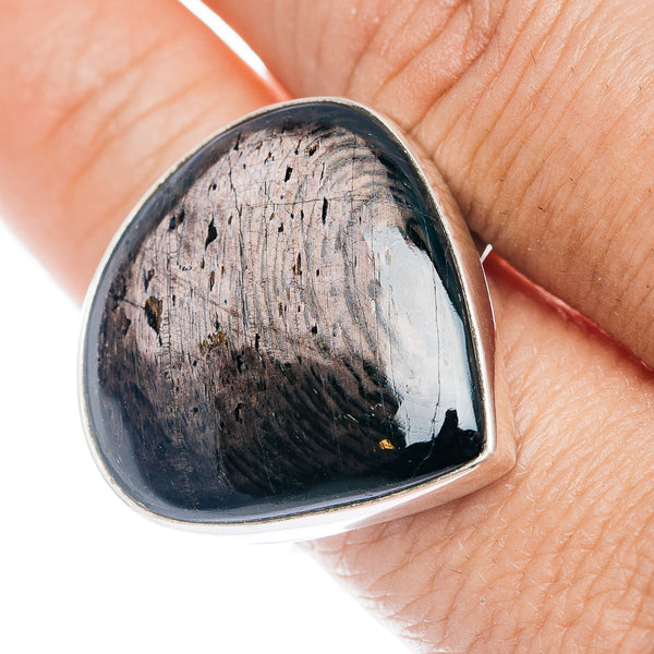 Premium Hypersthene Ring Size 9.5 (.925 Sterling Silver)