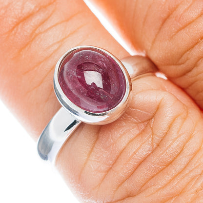 Premium Pink Tourmaline Ring Size 7 (.925 Sterling Silver)