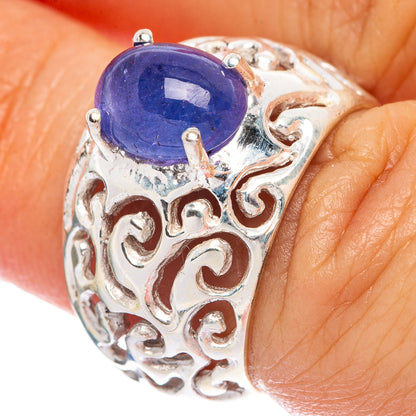 Natural Tanzanite Ring Size 5.75 (925 Sterling Silver) R145935