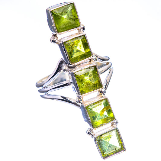 Peridot Ring Size 8 (925 Sterling Silver) R142056