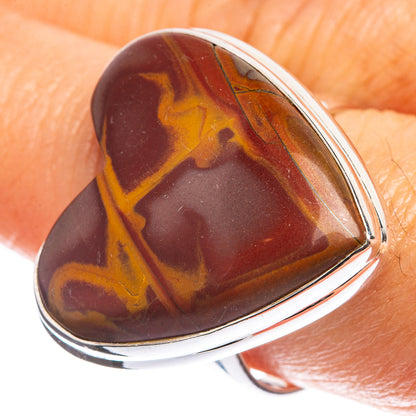 Large Noreena Jasper 925 Sterling Silver Ring Size 9