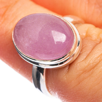 Kunzite 925 Sterling Silver Ring Size 6.25