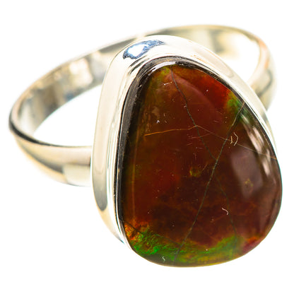 Canadian Ammolite Ring Size 9 (925 Sterling Silver) RING138944