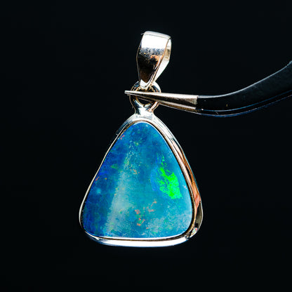 Premium Australian Fire Opal Pendant 1 1/4" (.925 Sterling Silver)