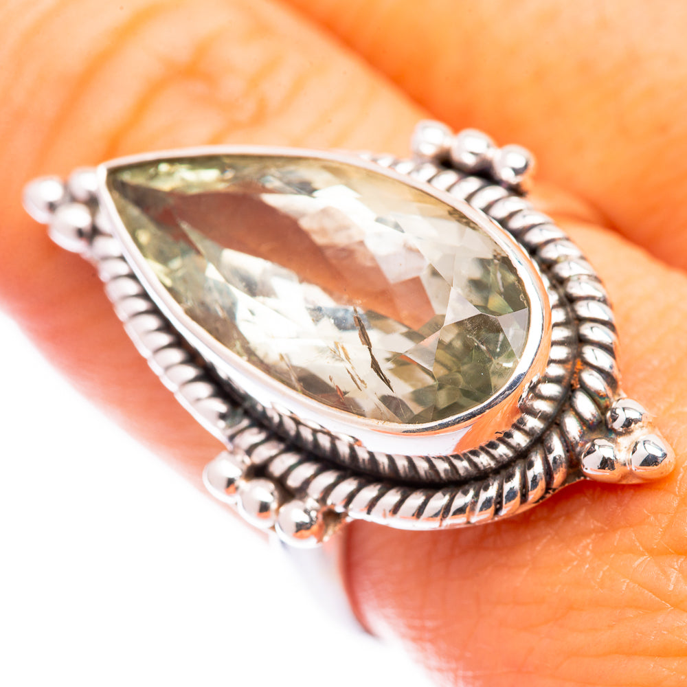 Large White Quartz Ring Size 9 (925 Sterling Silver) R140970