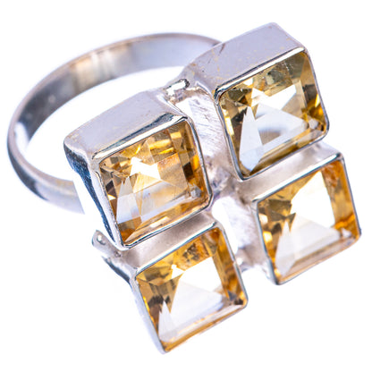 Huge Citrine Ring Size 9 (925 Sterling Silver) R144938
