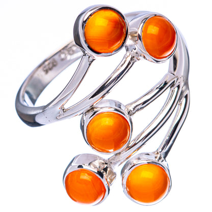 Asc Premium Carnelian Ring Size 9 (925 Sterling Silver) R3516
