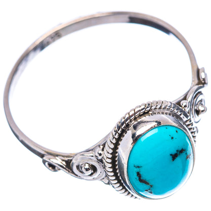 Mojave Turquoise Ring Size 10 (.925 Sterling Silver)