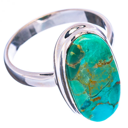 Mohave Turquoise Ring Size 8.75 (.925 Sterling Silver)