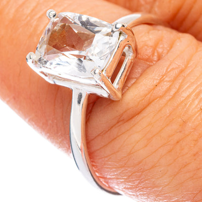 Rare Goshenite Ring Size 8.75 (925 Sterling Silver) R146731