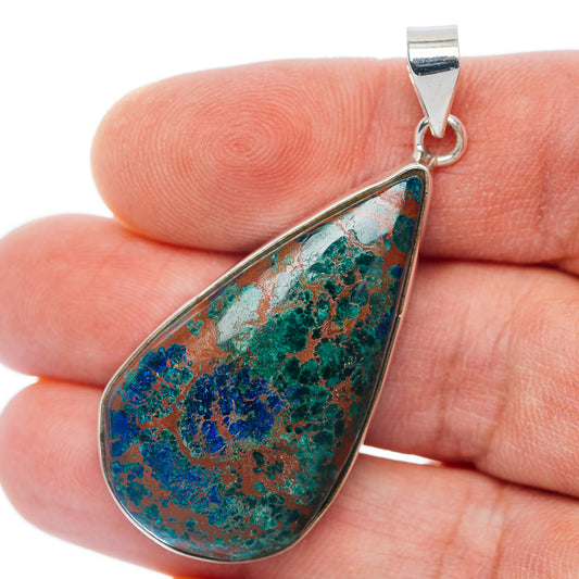 Premium Zarinite Pendant 2" (.925 Sterling Silver)