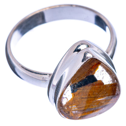 Rare Full Star Rutilated Quartz Ring Size 7 (925 Sterling Silver) R145578