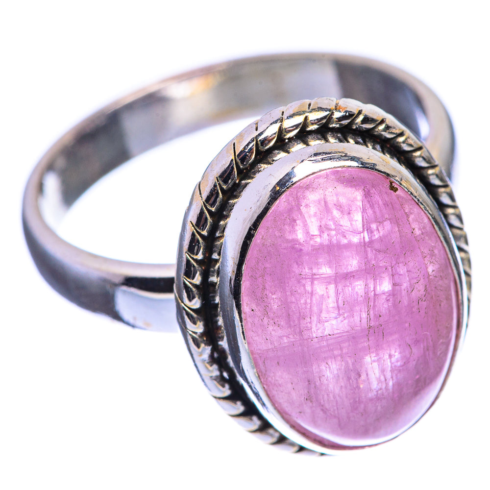 Kunzite 925 Sterling Silver Ring Size 7.5