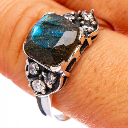 Labradorite Ring Size 9.75 (925 Sterling Silver) R146280