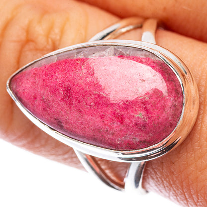 Thulite Ring Size 9 (925 Sterling Silver) R145146