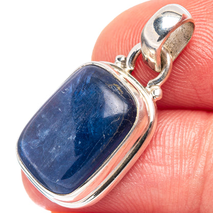 Kyanite Pendant 1 1/8" (.925 Sterling Silver)